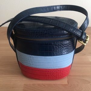 Anthropologie Crossbody Bucket Bag